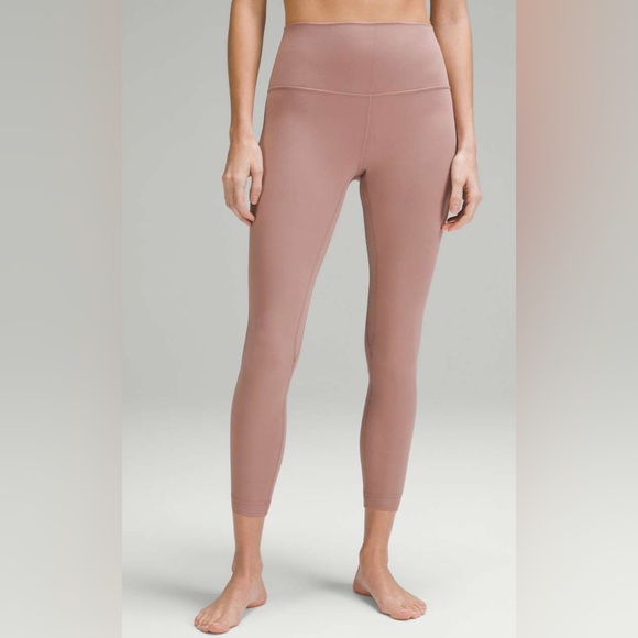 lululemon athletica Pants - lululemon athletica High-Rise Mauve Leggings